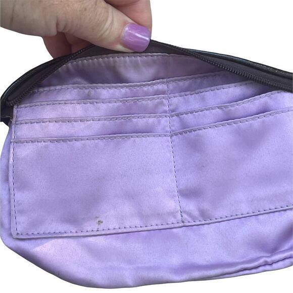 Coach Signature Tan/Brown Wristlet/Wallet with Credit Card Slots - Picture 8 of 11